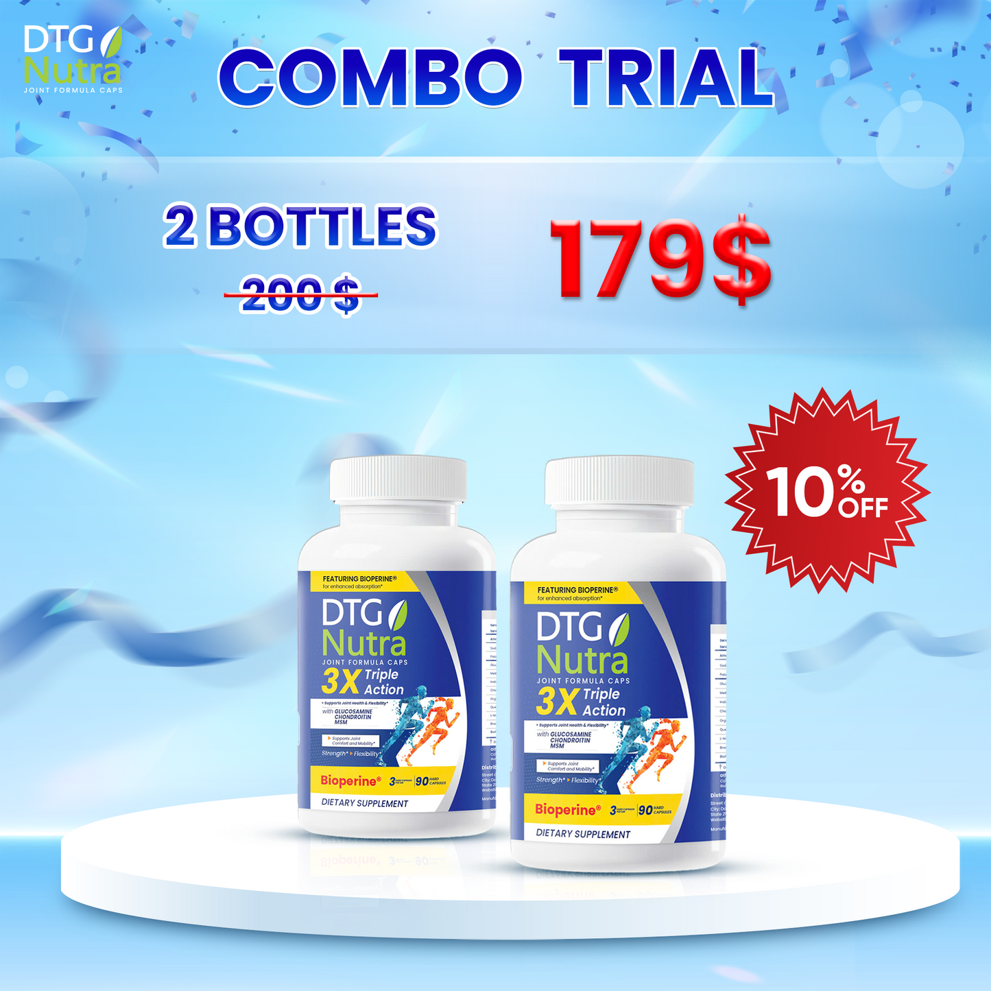 COMBO TRIALS DTG Nutra